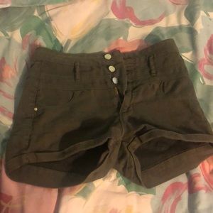 Green shorts size 4 Charlotte Russe